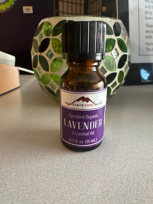 Lavender Essential Oil Organic - 1/2oz