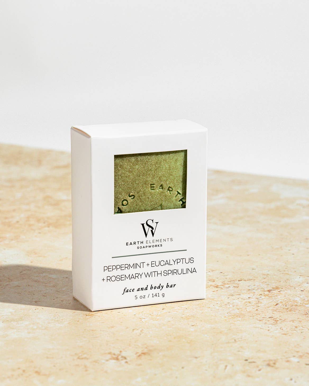 Peppermint + Eucalyptus + Rosemary Face and Body Bar Soap
