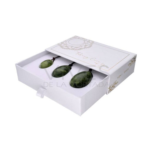 Yoni Jade Eggs with Hole Pack