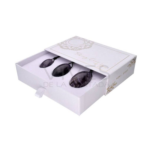 Yoni Amethyst Eggs Pack with Hole